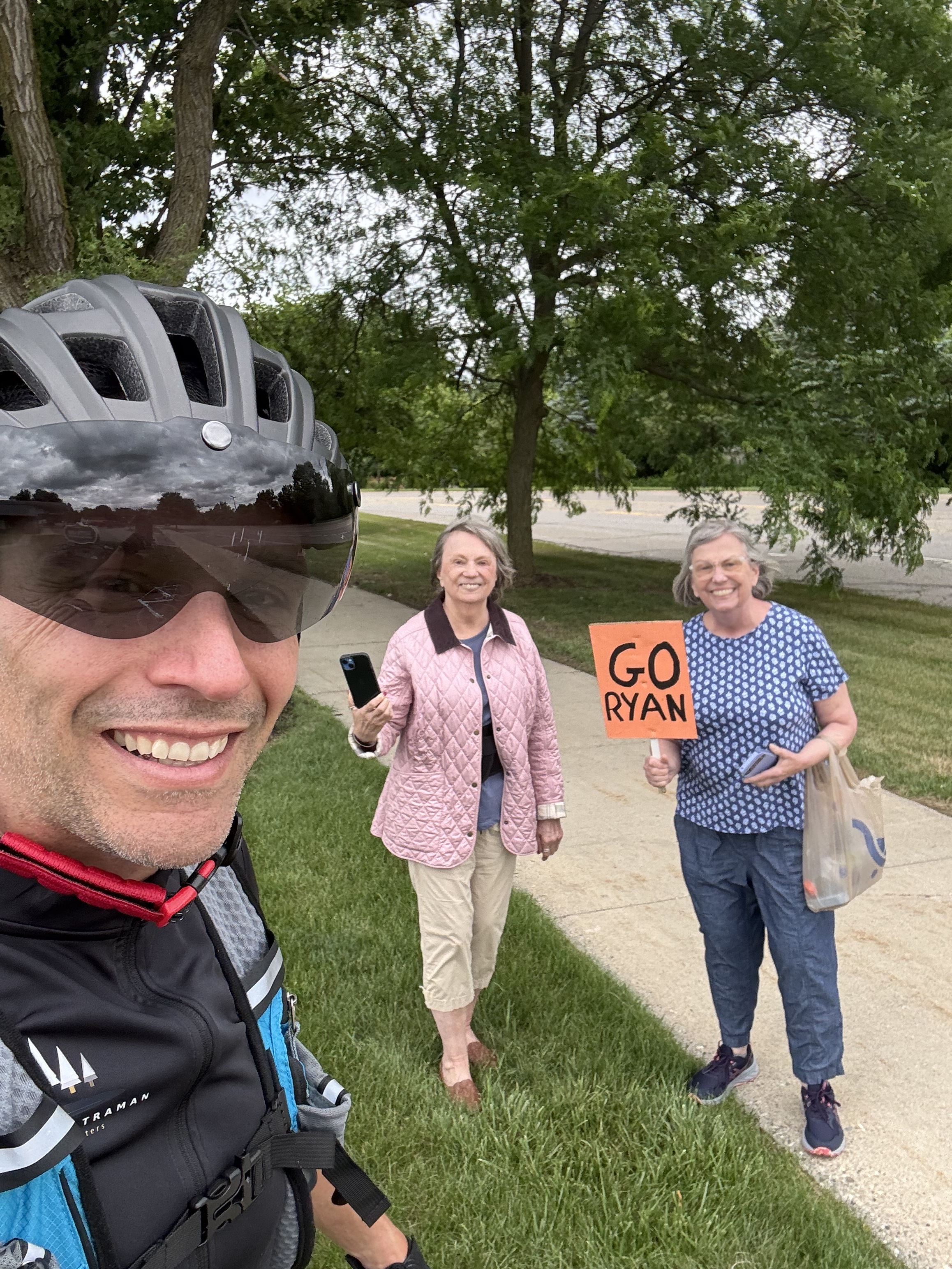 Day 1 bike ride